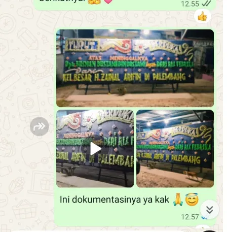 Pengiriman Papan Bunga Duka Laban Tirtayasa