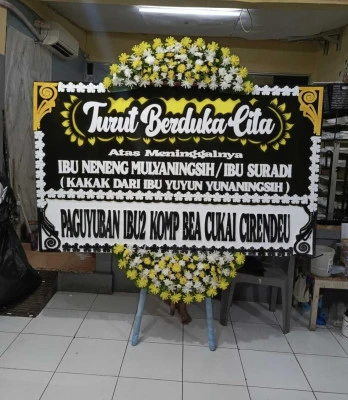 Papan Bunga di Laban Tirtayasa